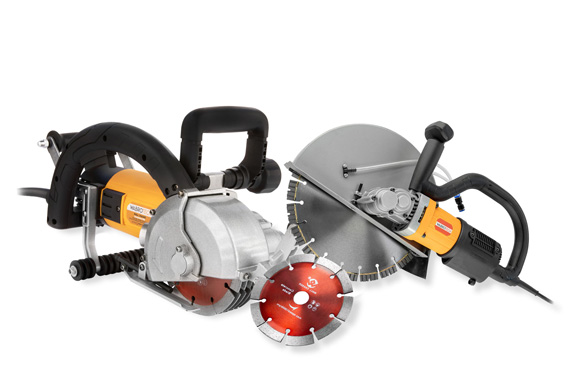 Mauernutfräsen und Betonschneider