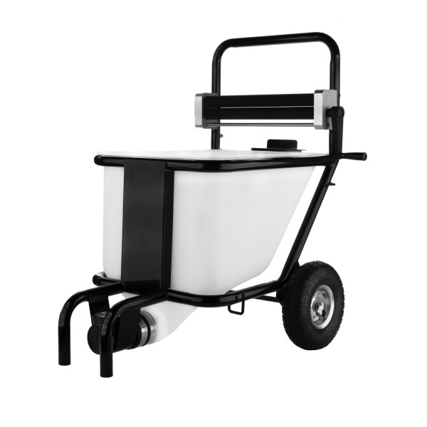 Fahrbarer 60 l Behälter für Farbe und Spachtelmasse