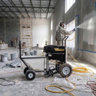 Materialbehälter für Farbe und Spachtel 60 L