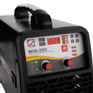 MIG-200 Inverter-Schweißgerät mit und ohne Gas