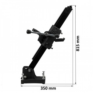 Pochyły statyw do wiertnic - wymiary