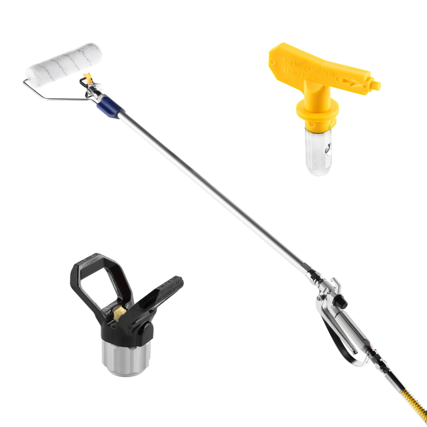 Sprührolle für die RolSpray JetRoller Einheit