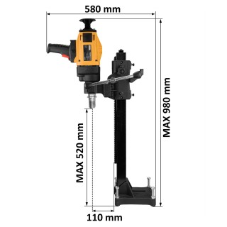 Kernbohrgerät mit Kernbohrständer WT202