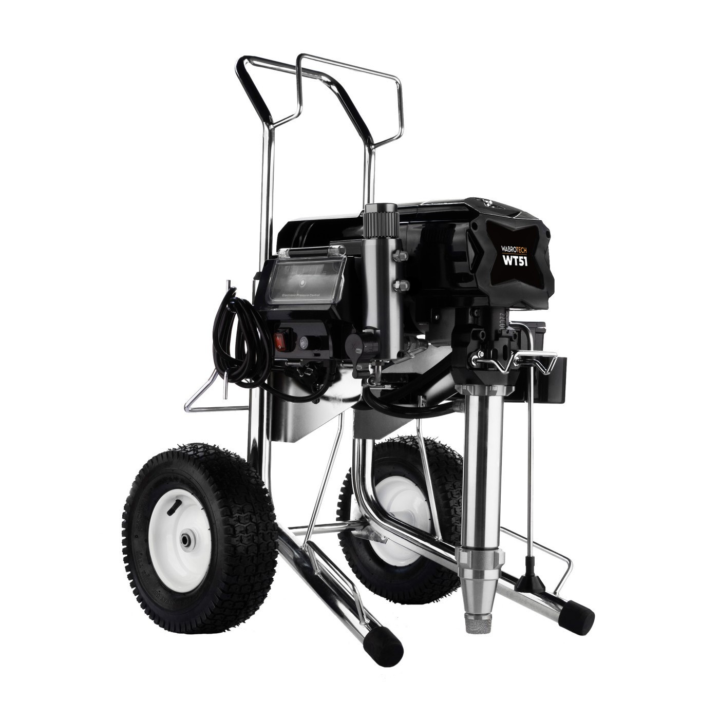 Farbspritz und Spachtelgerät