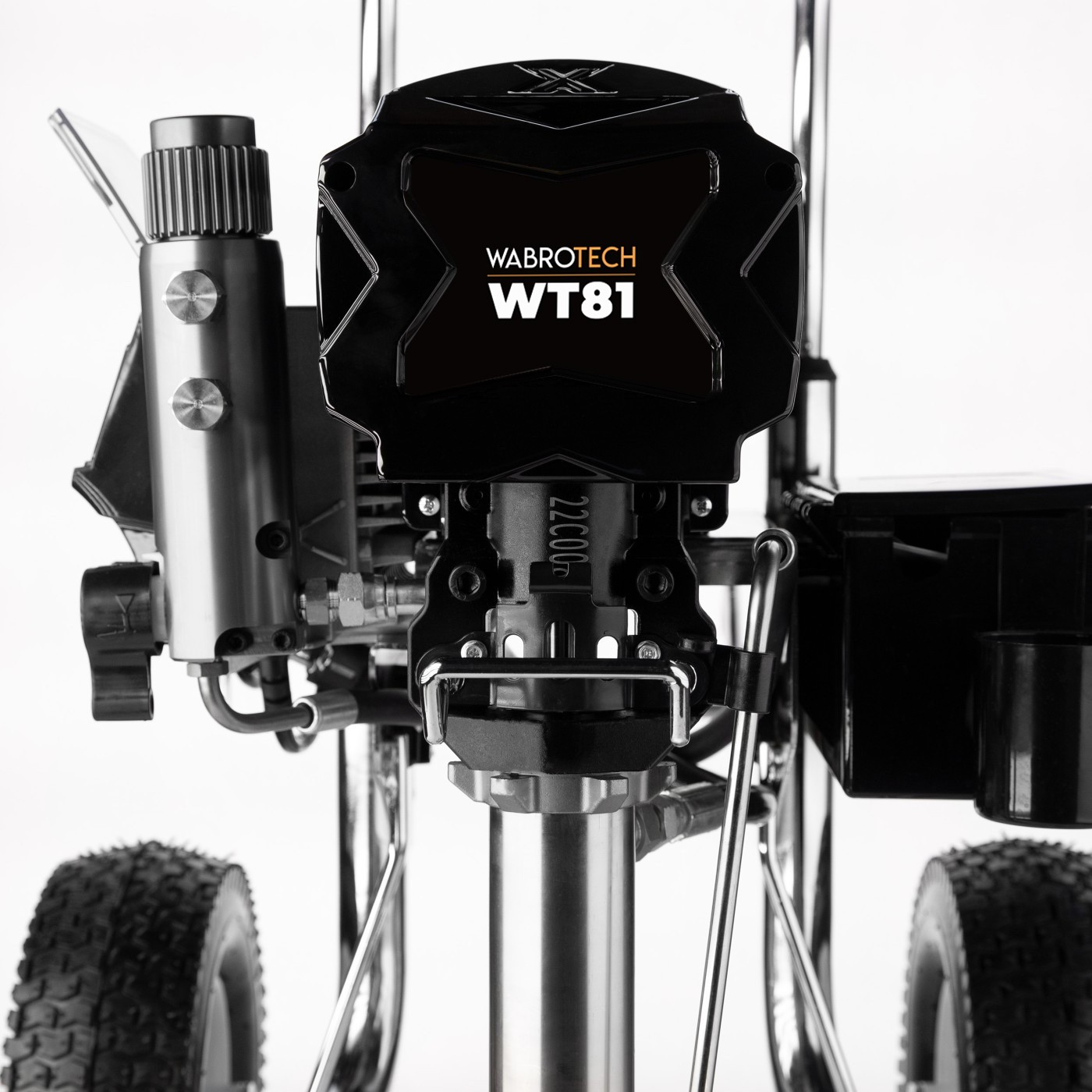 Farbspritz und Spachtelgerät 