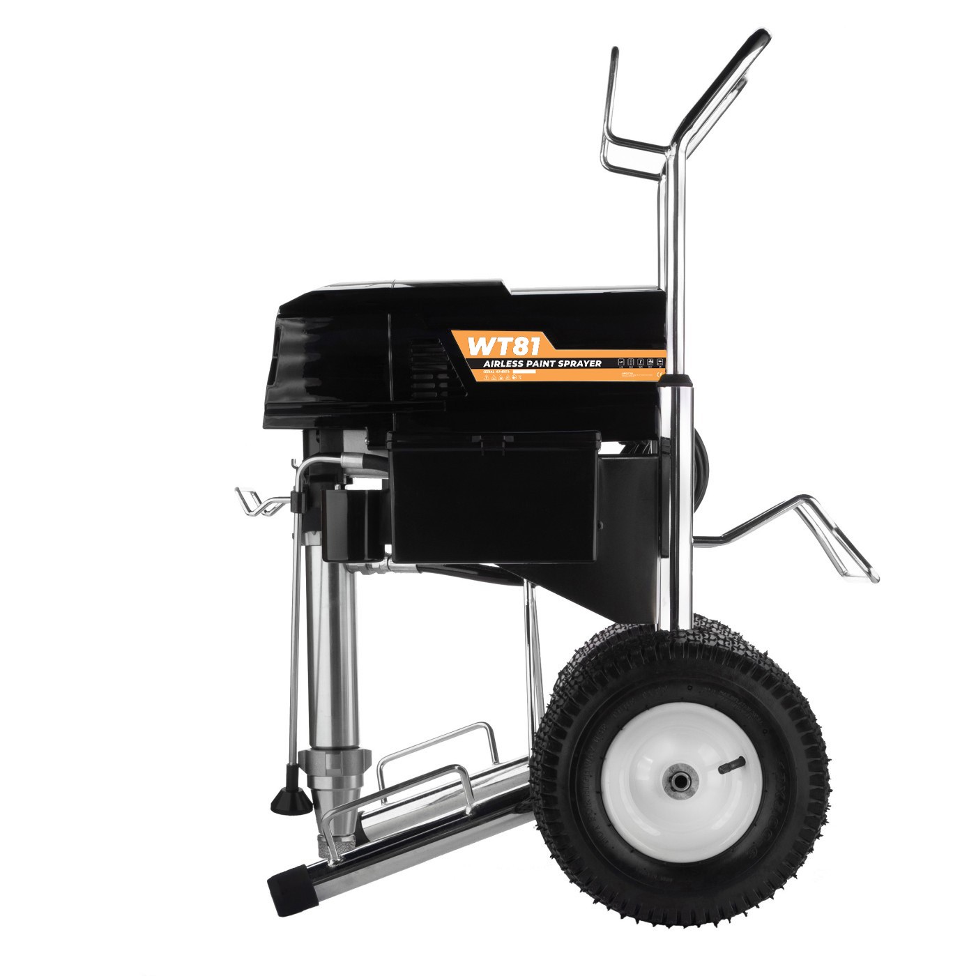 Farbspritz und Spachtelgerät 