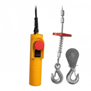 Wciągarka elektryczna PA300 - haki i pilot