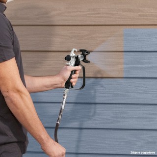 Pistolet malarsko-szpachlarski WT-500 podczas malowania